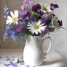 Схема вышивки «Цветы»