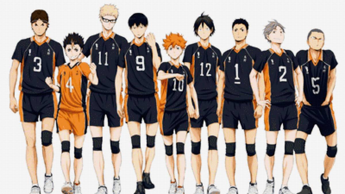 Карасуно - кагияма haikyu, карасуно, хината, волейбол - предпросмотр