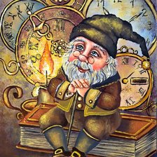 Схема вышивки «гном»