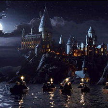 Схема вышивки «Хогвартс»