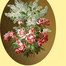 Схема вышивки «Серия "Букет"»