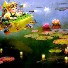 Схема вышивки «Виктор Низовцев Необыкновенное путешествие»