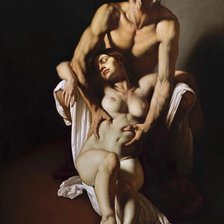 Схема вышивки «РОБЕРТО ФЕРРИ. НОЧНАЯ СЛЕЗА»