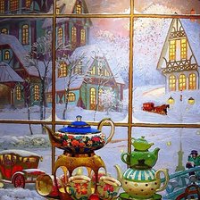 Схема вышивки «Виктор Низовцев Зимняя сказка»