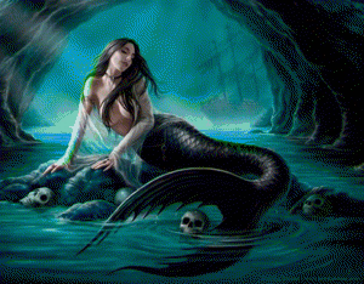 Sirens lament - mermaid, fantasy, siren - предпросмотр