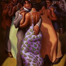 Схема вышивки «baile clandestino dmc»