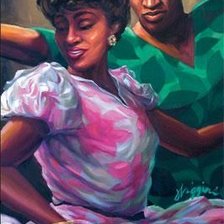 Схема вышивки «pareja cubana»