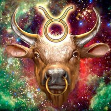 Схема вышивки «телец»