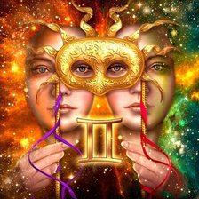 Схема вышивки «близнецы»