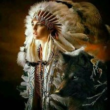 Схема вышивки «девушка»