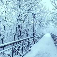 Схема вышивки «Зима»