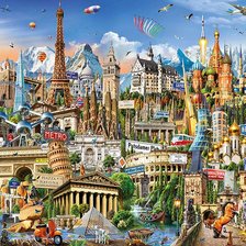 Схема вышивки «Simbolos europa solido»