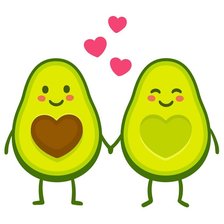 Схема вышивки «Авокадо»