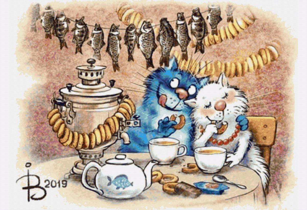 Синие коты - предпросмотр