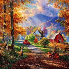 Схема вышивки «на ферме»