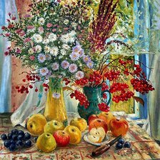 Схема вышивки «букет»