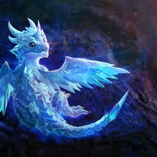 Схема вышивки «дракон»