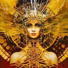 Схема вышивки «девушка»