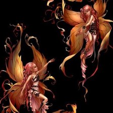 Схема вышивки «фея»