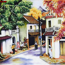 Схема вышивки «pho co»