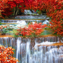 Схема вышивки «река»