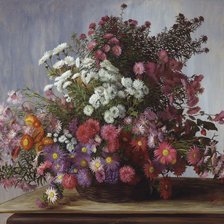 Схема вышивки «Осенний букет»