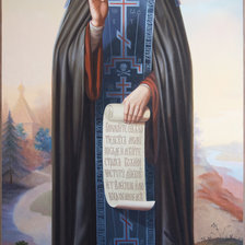 Схема вышивки «Сергий Радонежский»