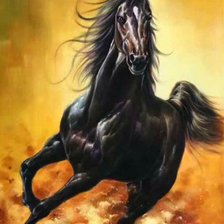 Схема вышивки «Скакун»