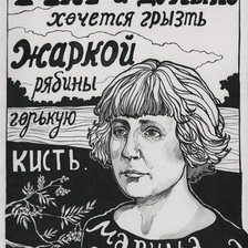 Схема вышивки «Марина Цветаева»