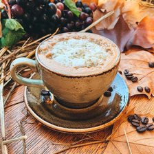 Схема вышивки «Кофе»