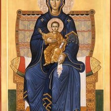 Схема вышивки «Богородица .»