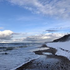 Схема вышивки «Море»