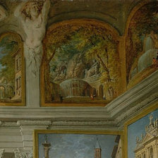 Схема вышивки «Галерея с видами Рима 3»