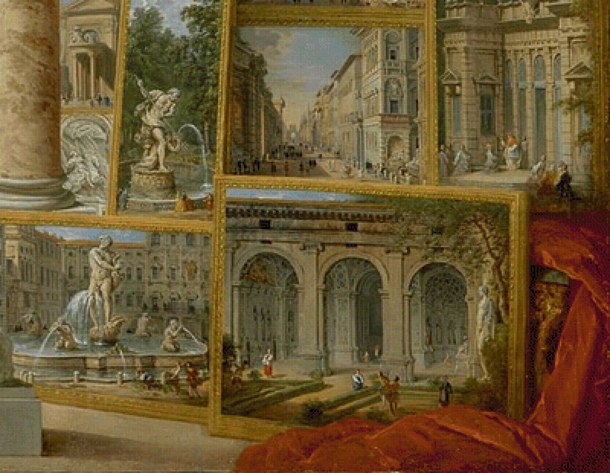 Галерея с видами Рима 9 - рим, галерея - предпросмотр