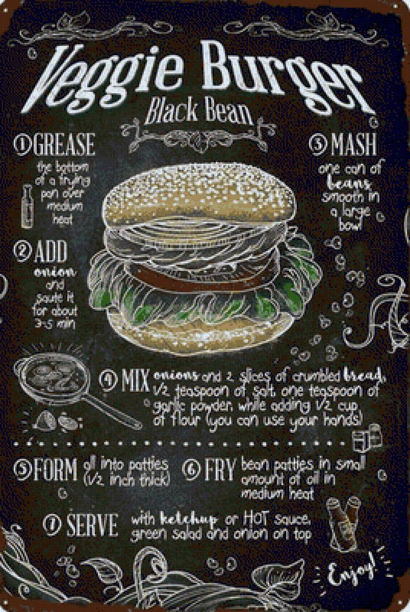 veggie burger - предпросмотр