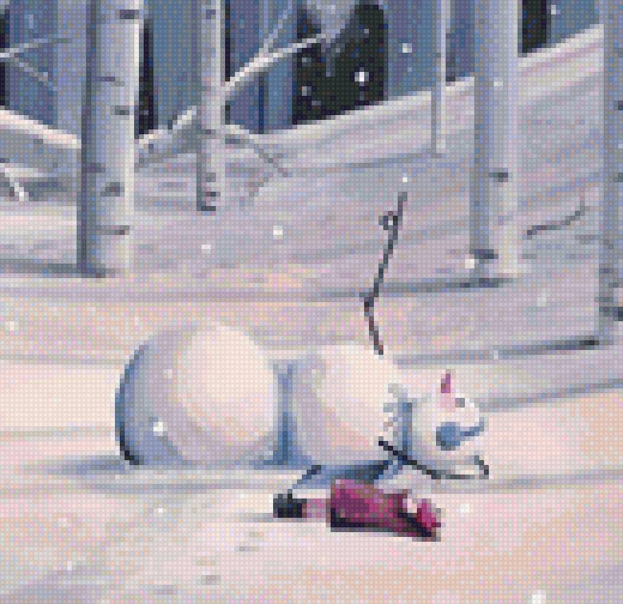 сніговик - предпросмотр