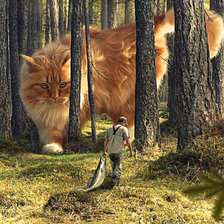 Схема вышивки «Серия "Коты"»