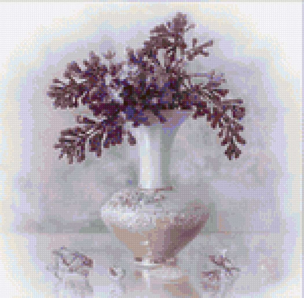 Букет сирени - букет, букет сирени в вазе, сирень - предпросмотр