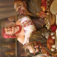 Схема вышивки «АЛЕКСАНДР ИВАНОВ. ВЕЧЕРА НА ХУТОРЕ БЛИЗ ДИКАНЬКИ»