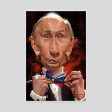 Схема вышивки «АЛЕКСАНДР НОВОСЕЛЬЦЕВ. ВЛАДИМИР ПУТИН»