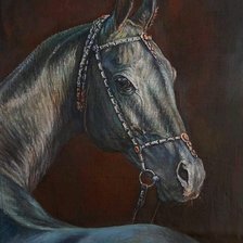 Схема вышивки «Скакун»