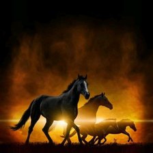 Схема вышивки «На закате»