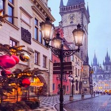 Схема вышивки «Прага»