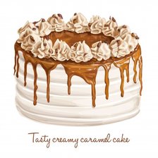 cake - caramel