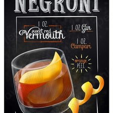 nápoje - negroni