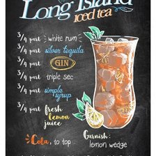 Схема вышивки «nápoje 2 - long island»