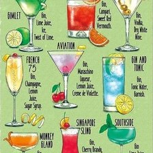 Схема вышивки «nápoje»