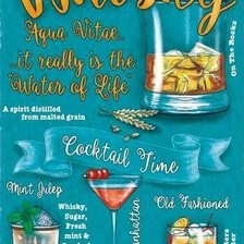 Схема вышивки «nápoje 3 - whiskey»