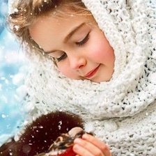 Схема вышивки «Девочка»