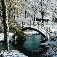 Схема вышивки «Мостик»